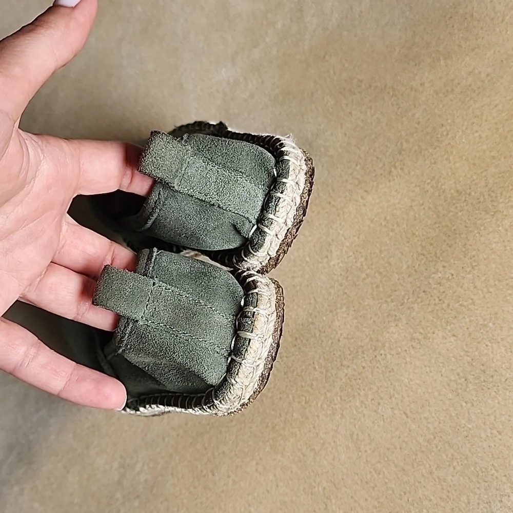 Zara kids leather espadrilles